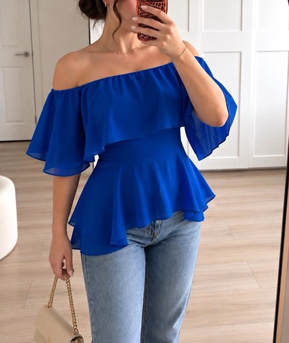 Royal cobalt blue - royal, shoulder