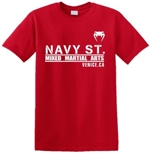 Navy shirt mixed martial - t-shirt,