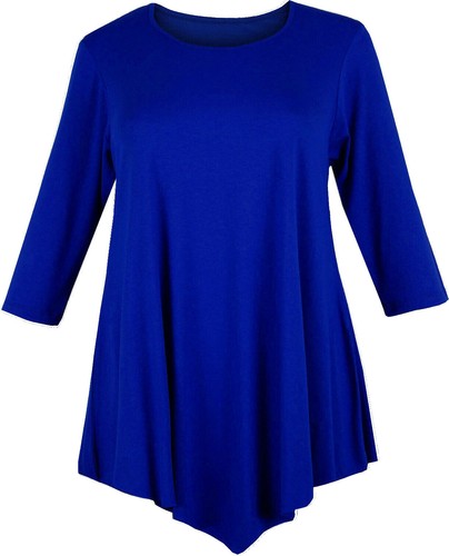 Ladies cut tunic - v-cut, top