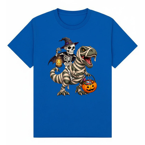 Skeleton riding halloween - skeleton,