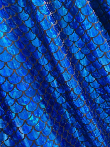 Mermaid scale fabric fish tail - scale,