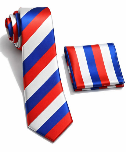 Adult stripe royal blue red - blue,