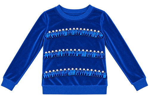 Women royal blue - women’s, velour