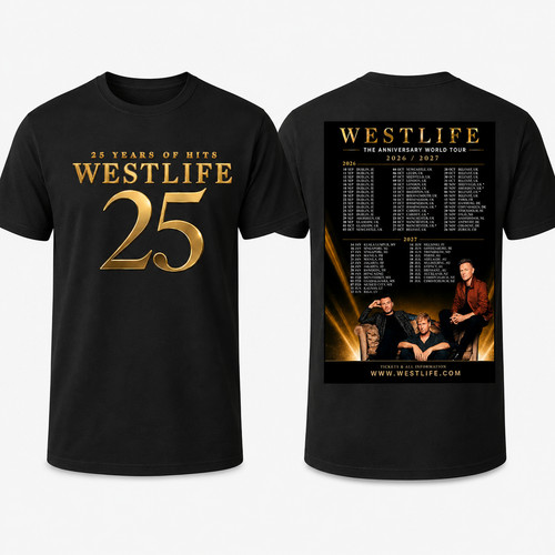 Westlife years hits tour - 25, of