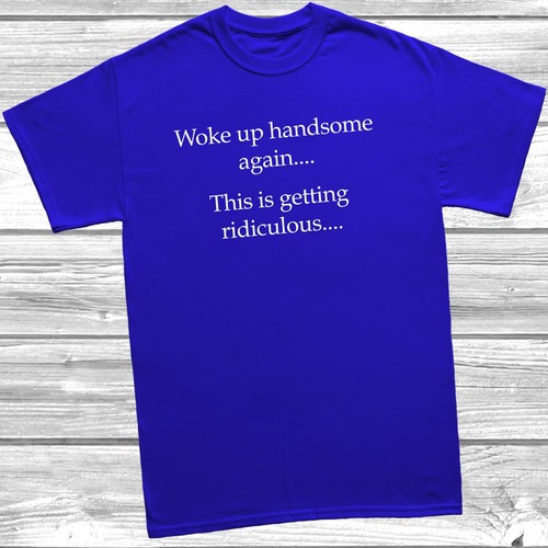 Funny woke handsome again - up,
