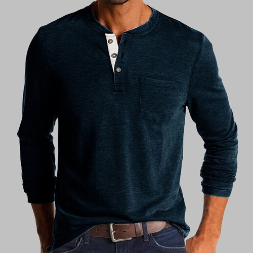 Mens casual long sleeve - casual,
