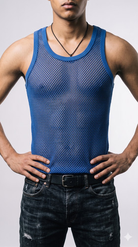 Men string summer mesh - mesh, marina