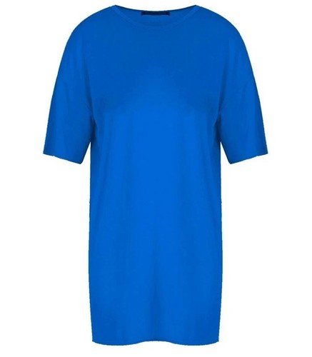 Womens longline shirt plain - womens, t-shirt